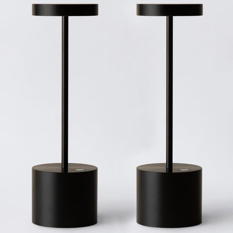 Barryca cordless table lamp with built-in battery for outdoor use