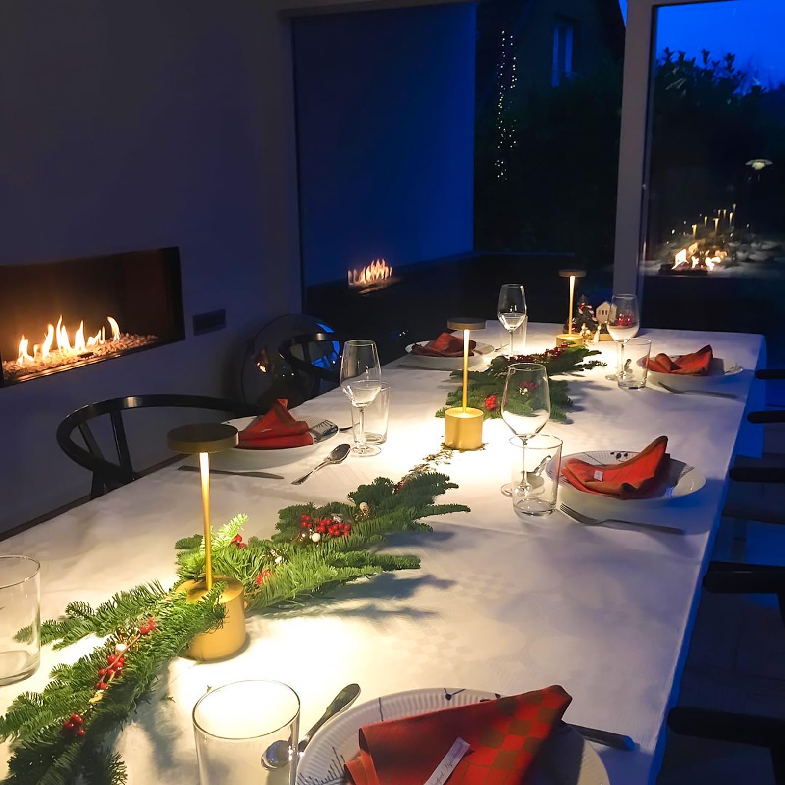 Barryca high-CRI LED light provides true colors for reading or decor