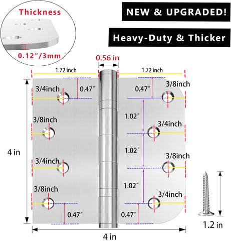 Bartuda ball-bearing hinge delivering smooth, silent operation.