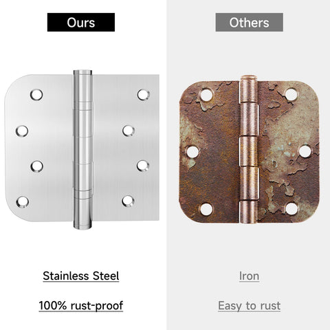 Bartuda reversible hinge suitable for left and right doors.