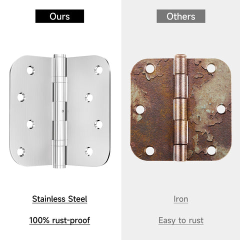 Bartuda thick-blade hinge design adds strong support