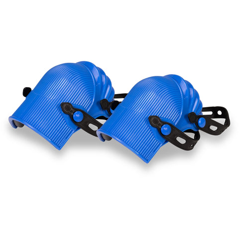 BARWALT KN-1 ultralight knee pad close-up shows secure grip for safe work.