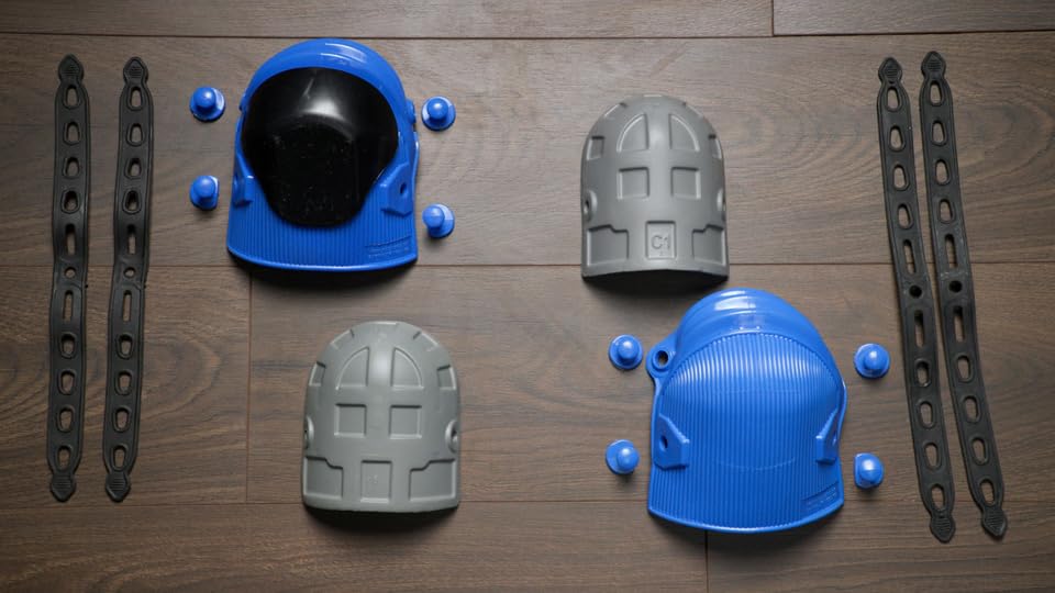 BARWALT KN-1 accordion-top folds for standing comfort during long jobs.