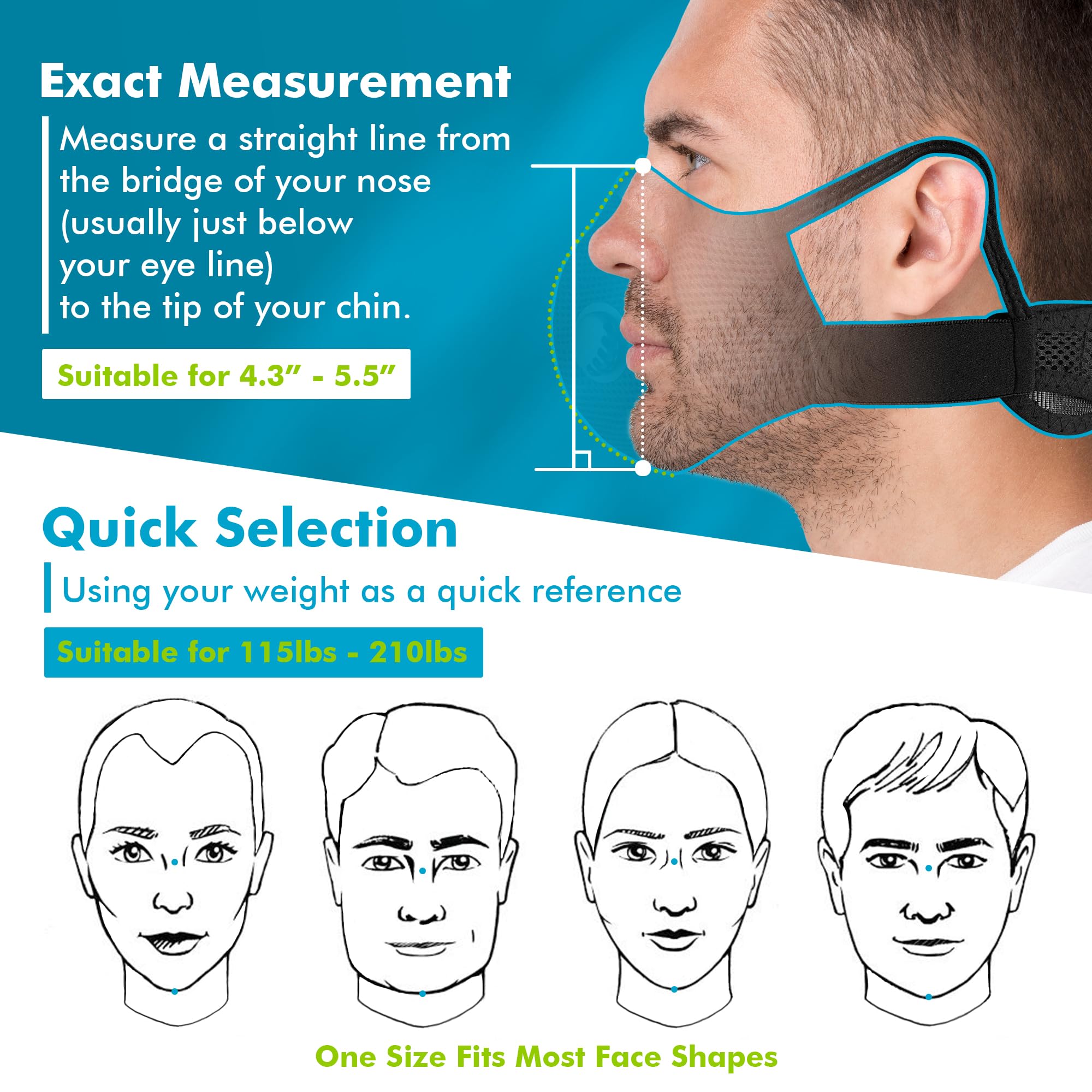BASE CAMP M Plus neck band adjustment detail highlighting customizable fit