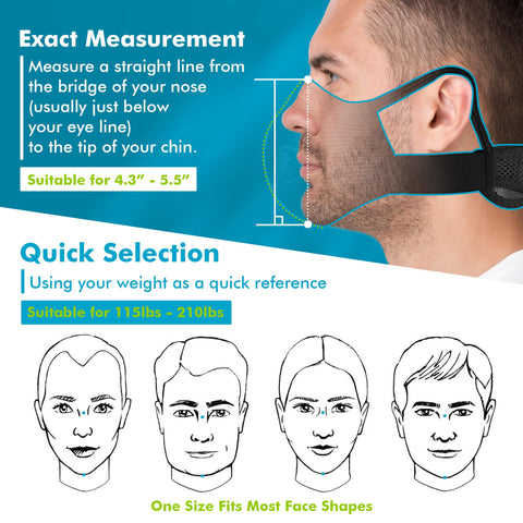 BASE CAMP M Plus neck band adjustment detail highlighting customizable fit