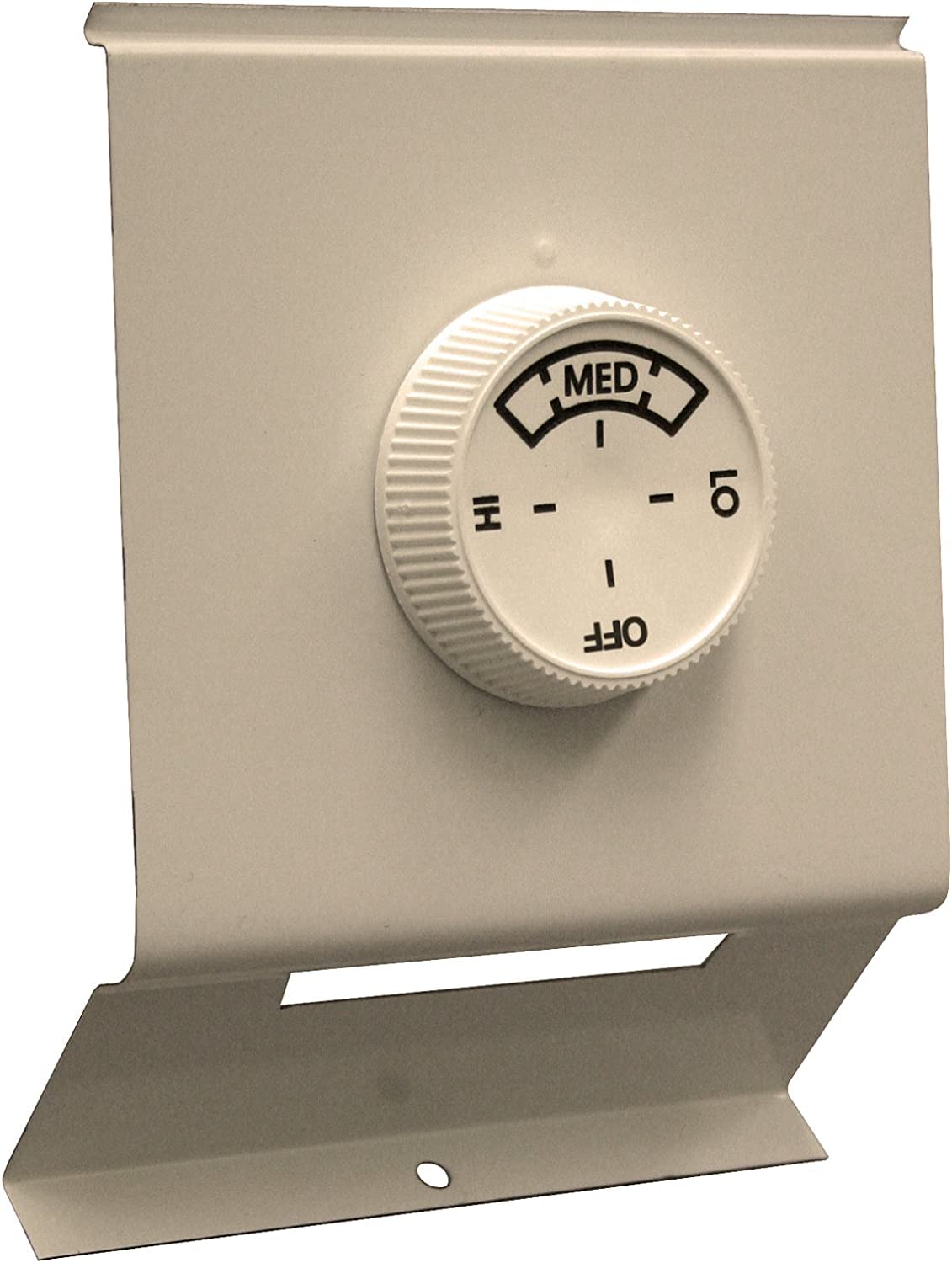 Easy installation baseboard heater knob for left-front or right-front positions.