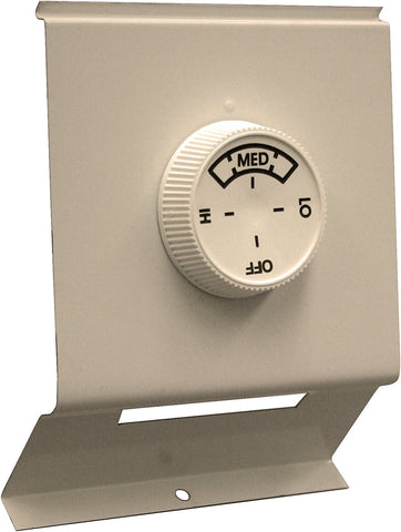 Easy installation baseboard heater knob for left-front or right-front positions.