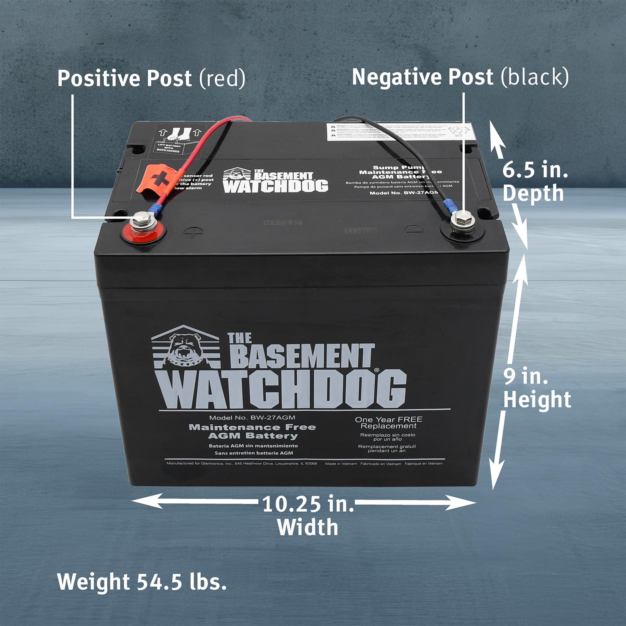 Basement Watchdog battery durability shown during power outage scenarios.