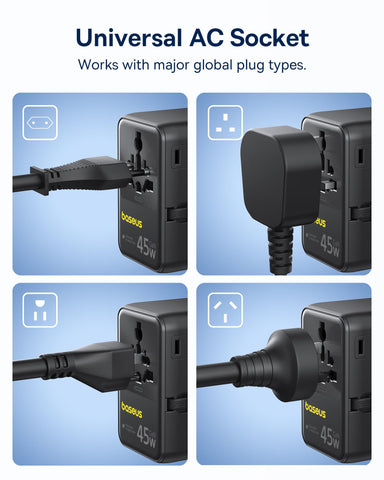 Baseus PicoGo AG11 safety notes help check voltage before charging.