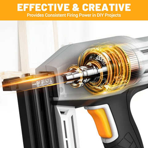 Batavia 2-in-1 driver nails and staples shown for versatile quick-start projects.