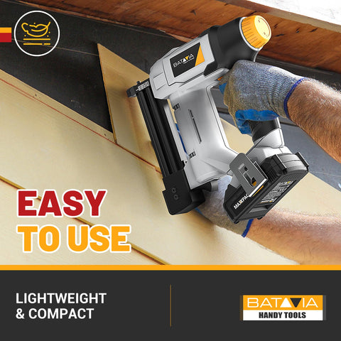 Batavia included nails and staples for immediate project start.