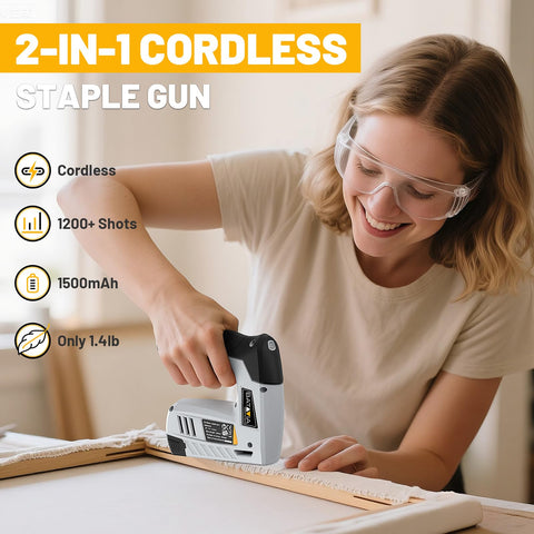 Batavia included staples and nails pack enables immediate project start