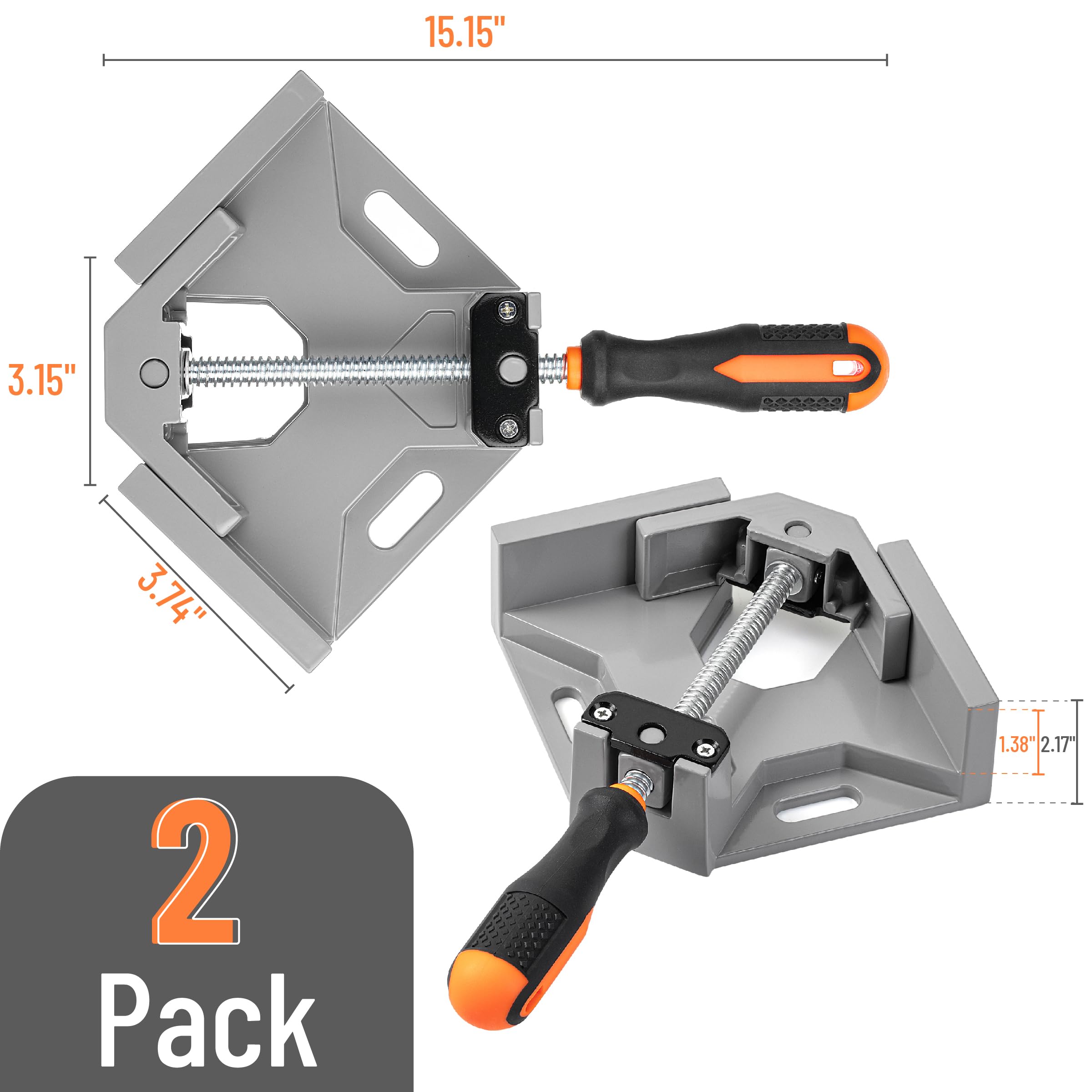 Bates Choice 90-degree clamp assembly demonstrates quick alignment and sturdy support