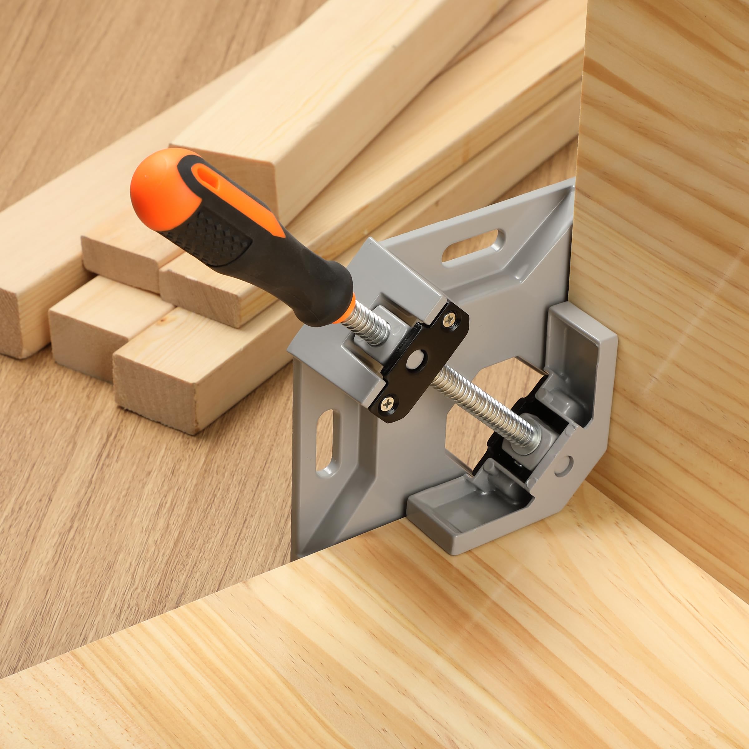 Bates Choice cabinetry and box-making clamps enable precise joints and reliable assembly