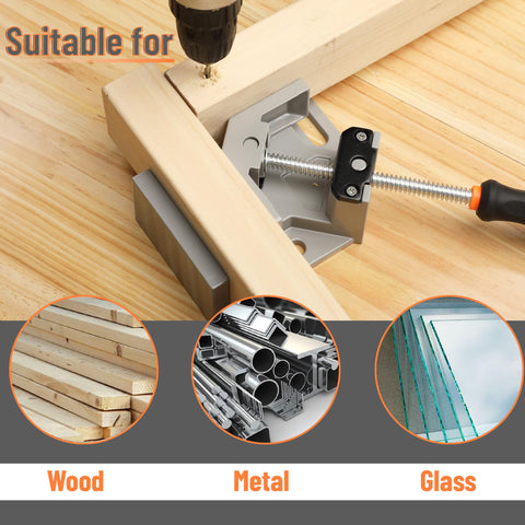 Perfect for cabinetry, framing, or box projects with multiple joints.