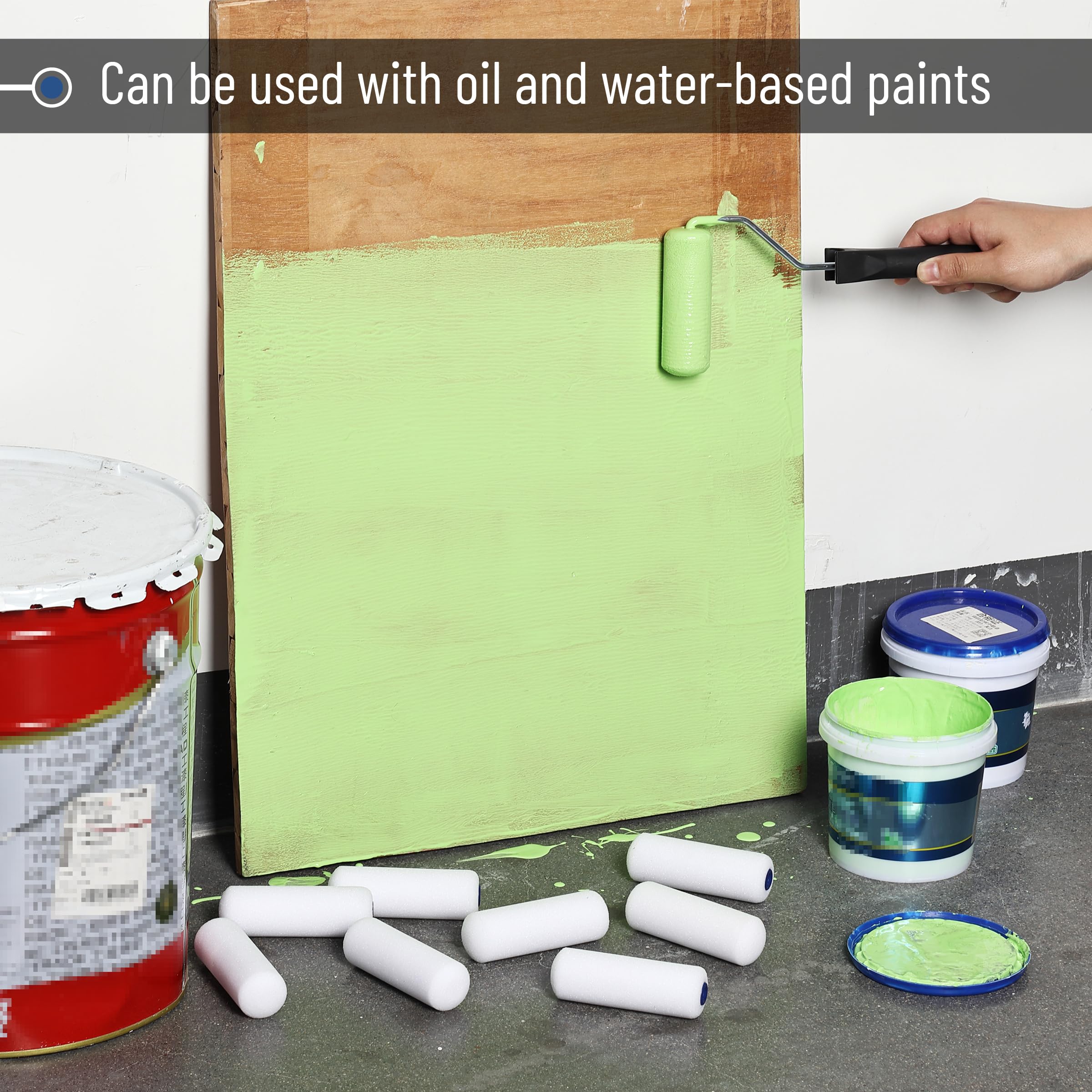 DIY and professional use setup featuring Bates Choice foam roller.