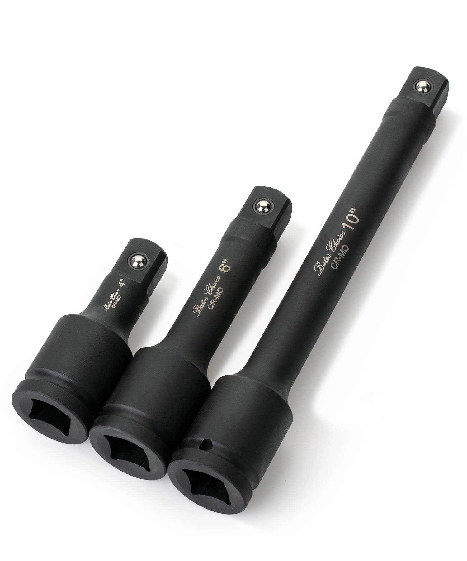Bates Choice drive extension 4-inch in action, improving reach for auto repairs