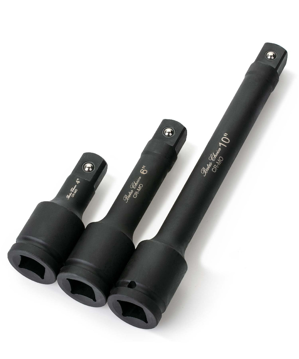 Bates Choice drive extension 4-inch in action, improving reach for auto repairs