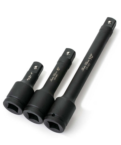 Bates Choice drive extension 4-inch in action, improving reach for auto repairs
