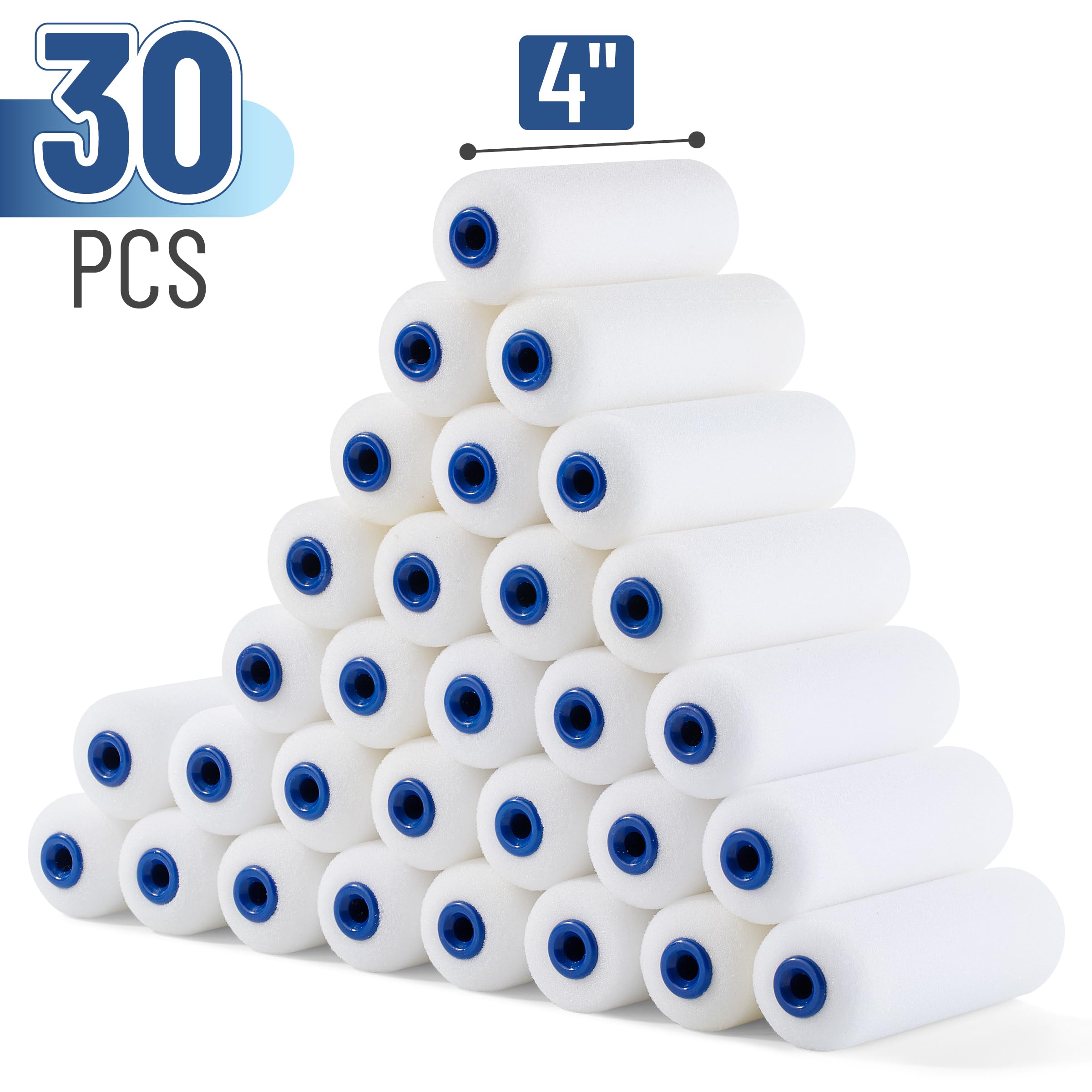 Close-up of Bates Choice foam roller showing a smooth finish.