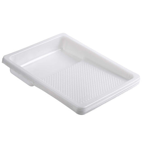 Bates Choice tray liners stacked as organized supply for multiple rooms