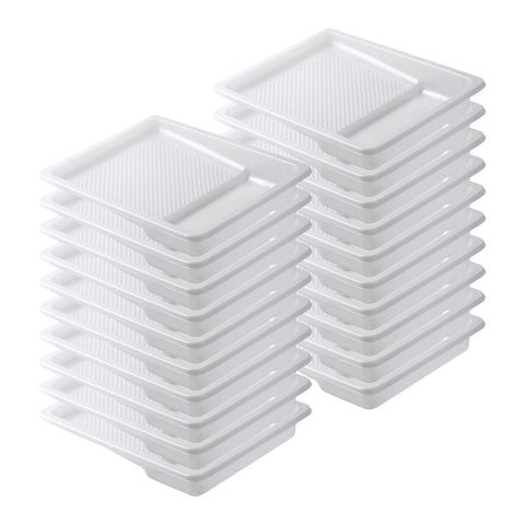 Bates Choice paint-tray-liner 9-inch pack-20 ensures quick cleanups between colors.