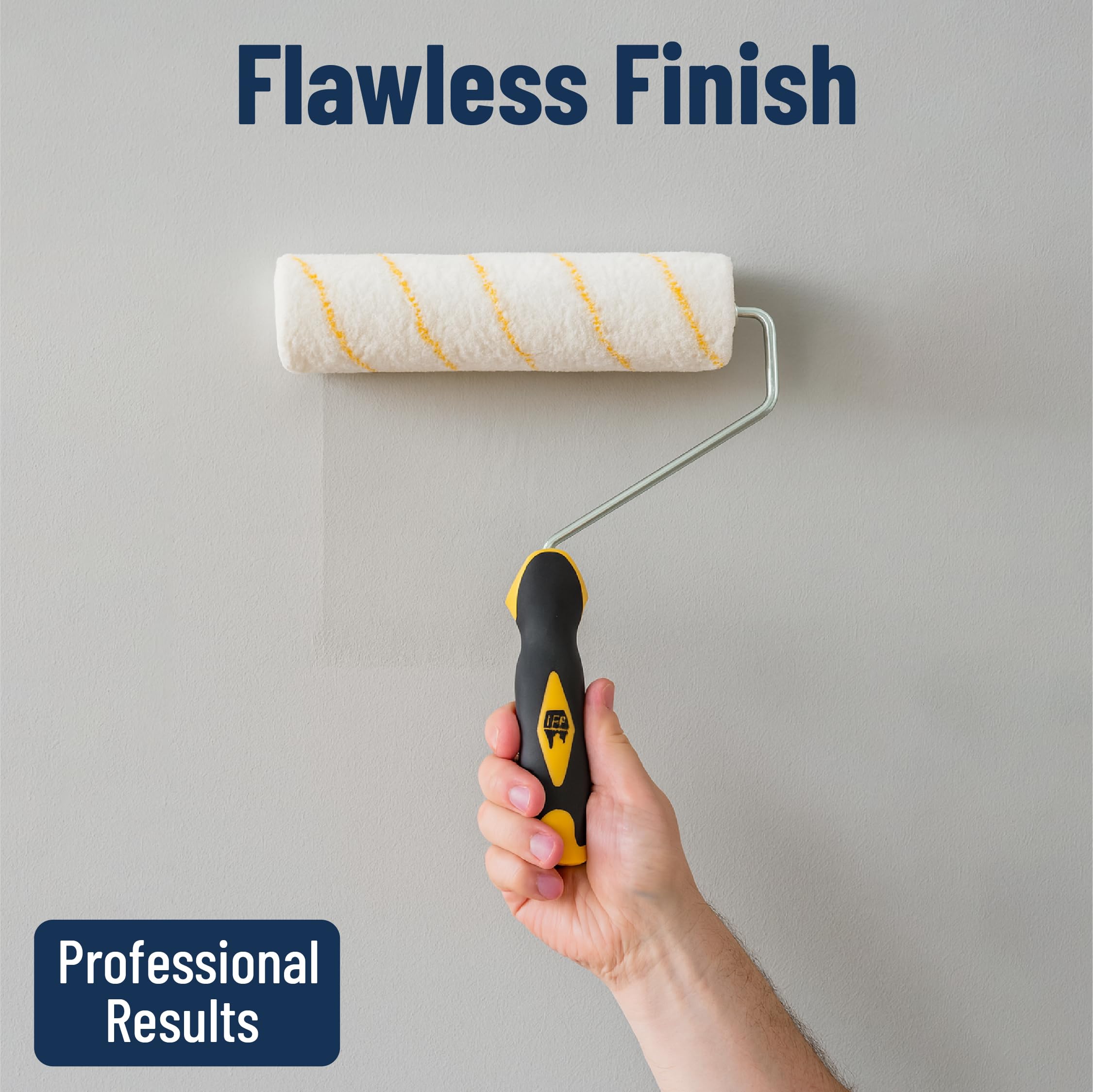 Bates Choice roller cover 9x1-2 inch delivers smooth, streak-free results.