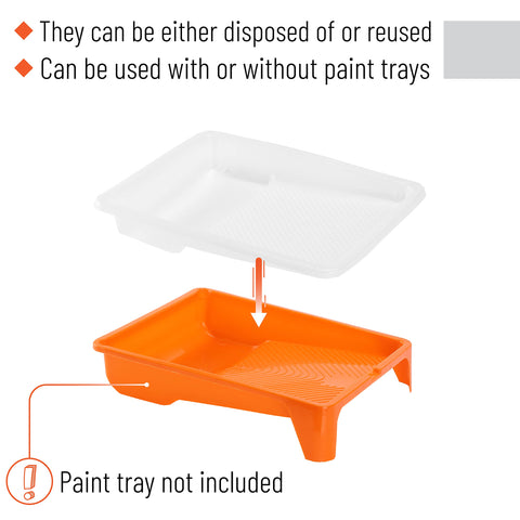 Bates Choice well-defined-roller-area-liner helps consistent coverage.