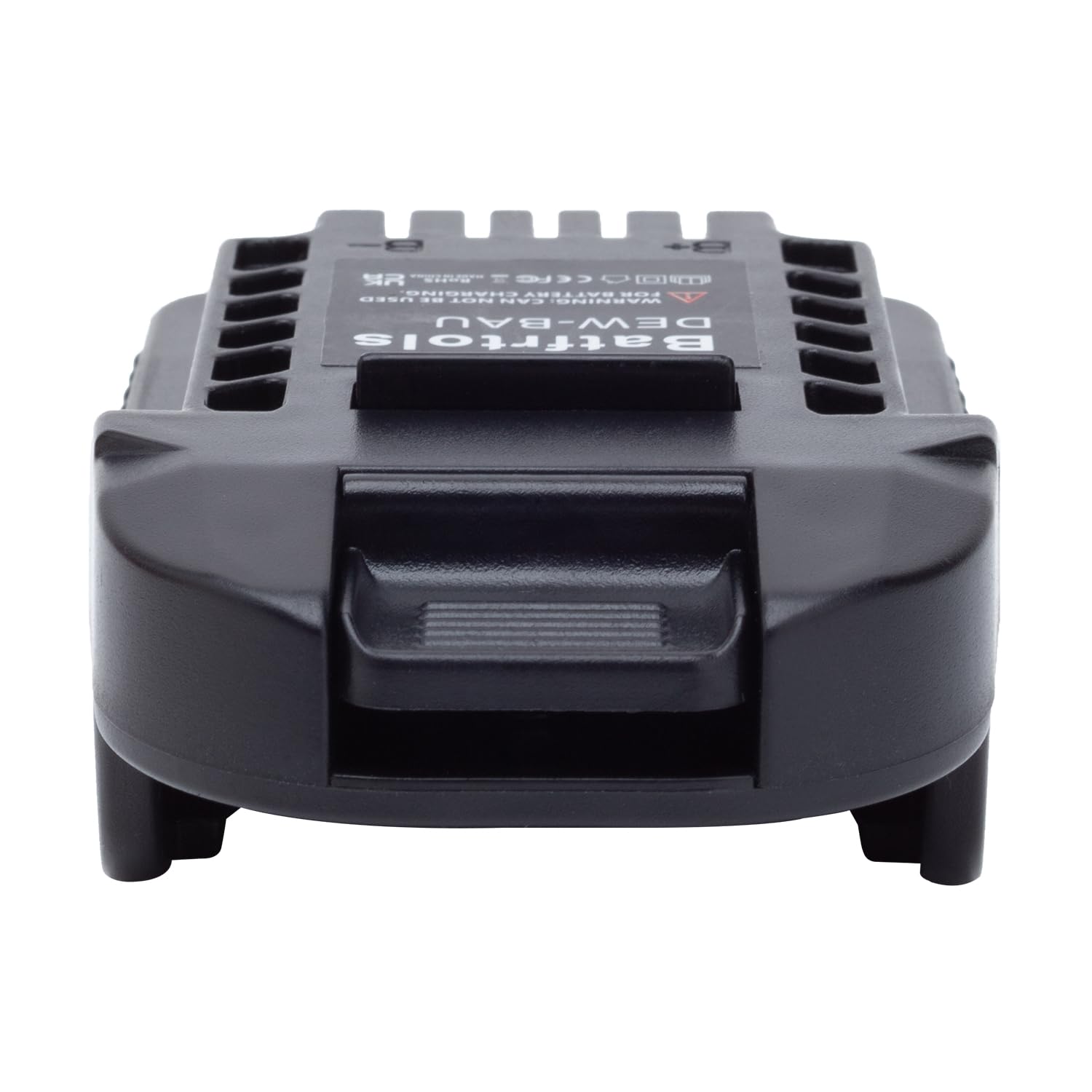 Note that the adapter does not charge batteries or pass charging.