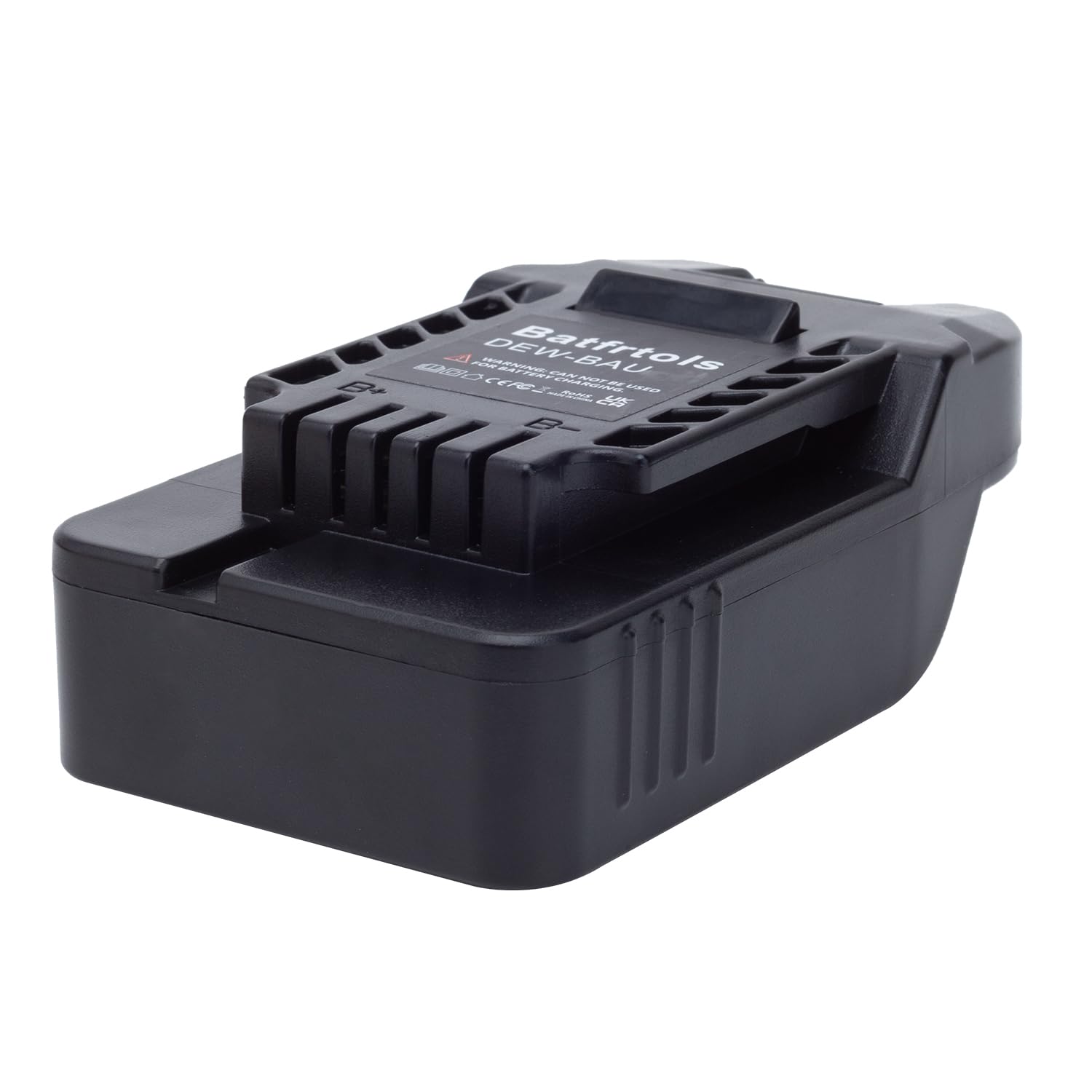 BATFRTOLS adapter paired with Hercules 20V Max battery for Bauer tools.