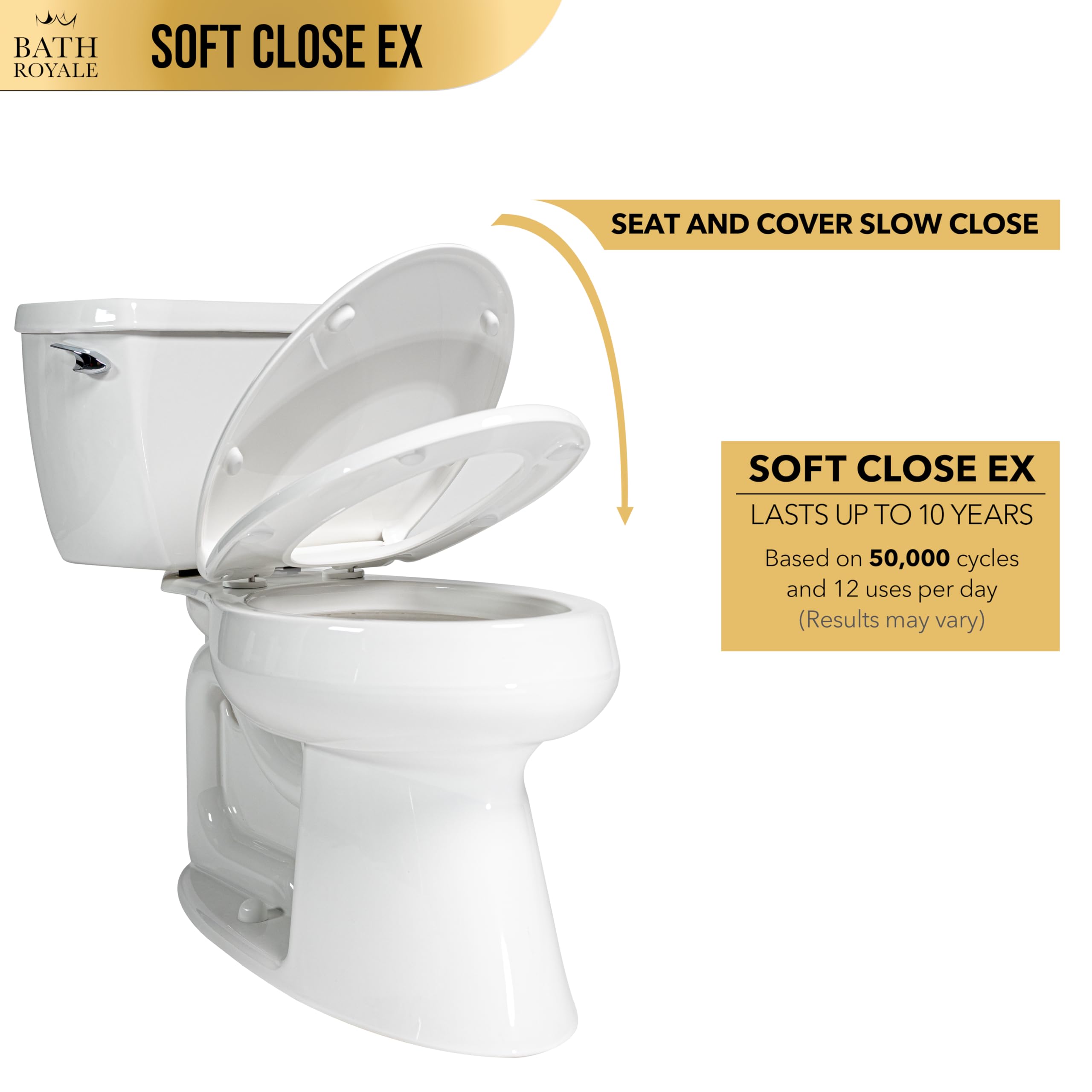 Bath Royale easy-clean underside with rounded edges for quick maintenance.