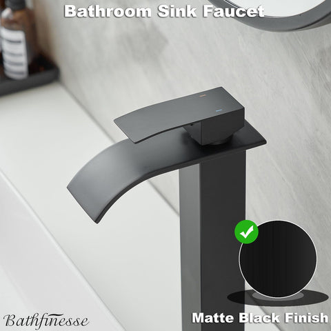 Bathfinesse faucet built from 304 stainless steel for durability and rust resistance