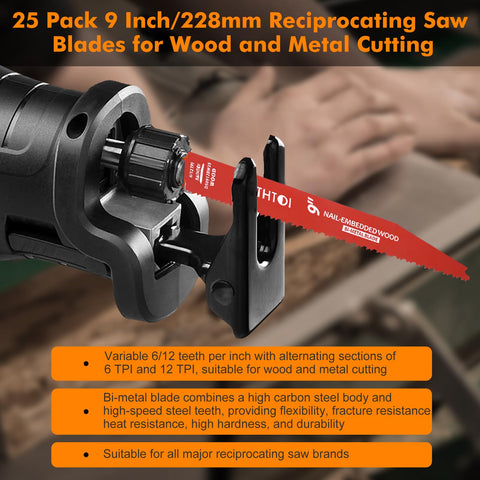 Bathtoi packaging shows a 25-piece blade kit.