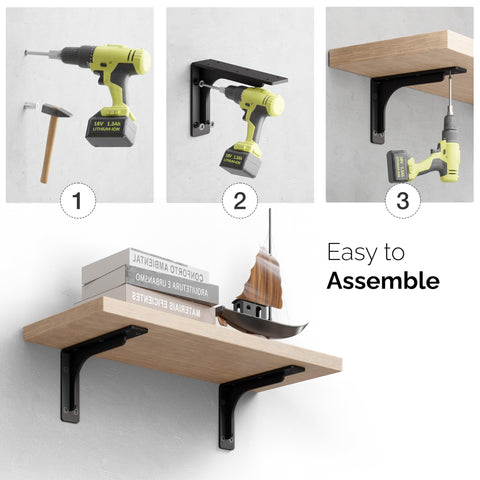 BATODA heavy-duty bracket in garage setup demonstrates strong support