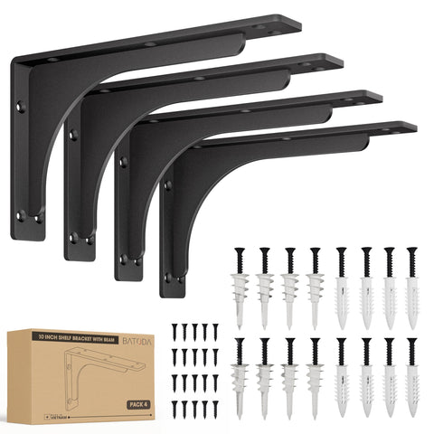 BATODA L-bracket arch beam for floating shelves provides sturdy support
