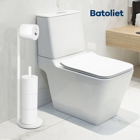 Batoliet easy-install stand mounts quickly for immediate bathroom convenience.