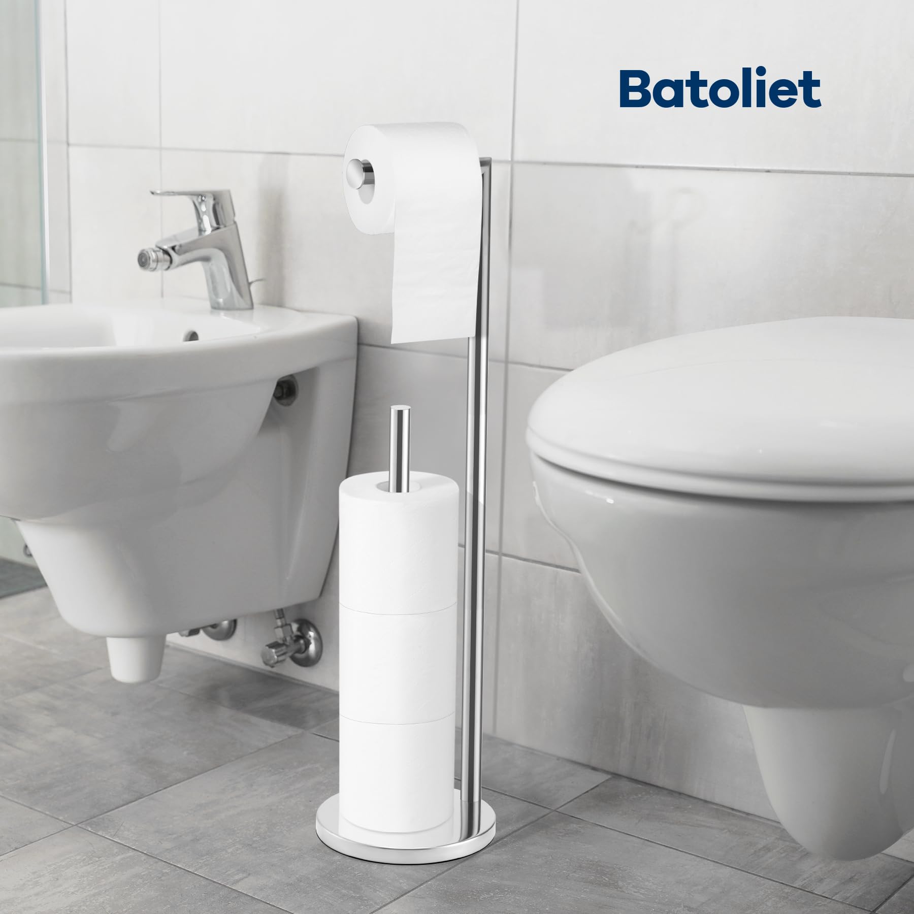 Batoliet installation steps highlighting simple assembly.