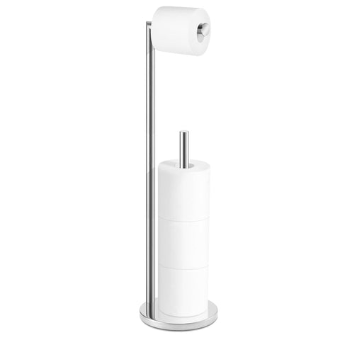 Batoliet toilet paper stand front view showing four-roll capacity for easy access.