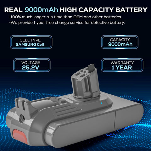 Batryuic battery side profile shows slim form for easy mounting.