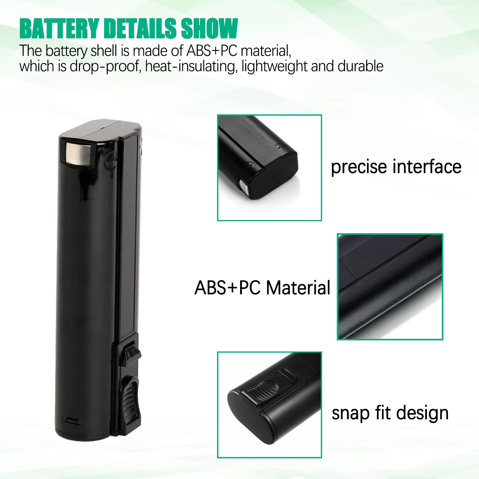 Batryuic ready-to-use packaging includes two replacement batteries.