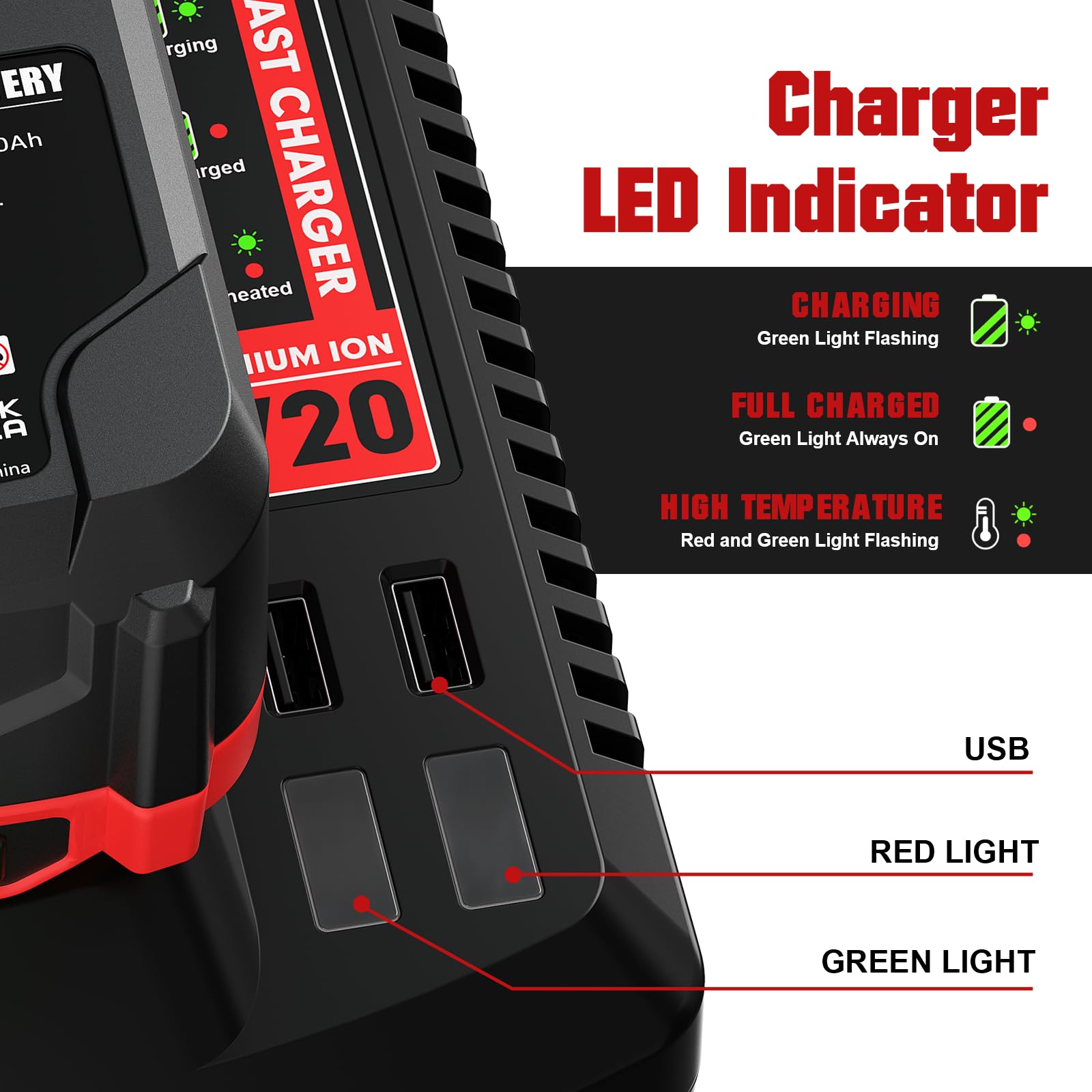BATTOOL compatibility with Craftsman 20V V20 batteries enables flexible tool use