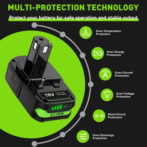 Easy swapping and charging on P117 or P118 chargers.