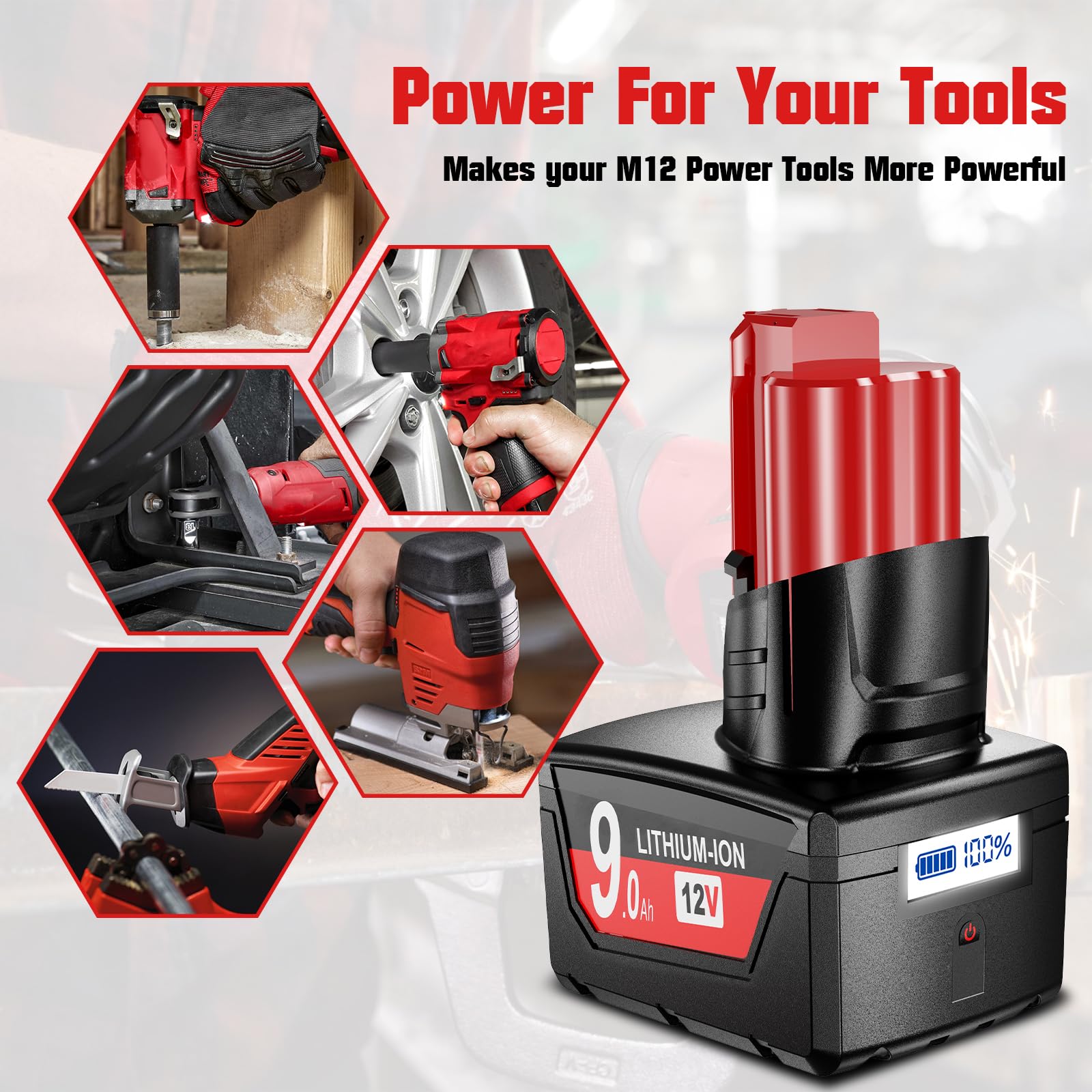 BATTOOL two-pack battery set ready for spare power on site