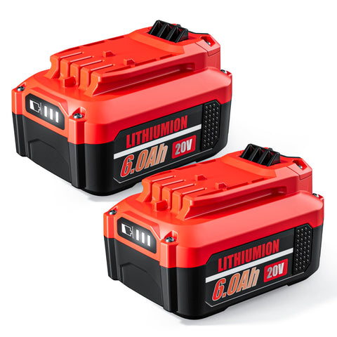Battxita 2Pack 20V battery pack ready for Craftsman tools with long runtime