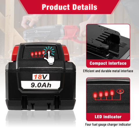 BATWAYPRO rapid-charge technology speeds up recharging to reduce downtime.