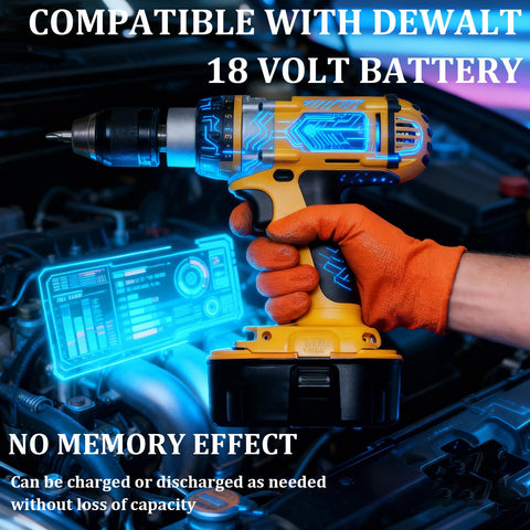 BATWAYPRO 18V charging-ready unit shown with compatible chargers