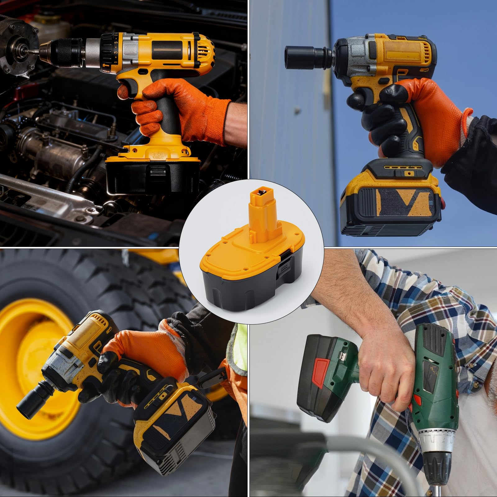 BATWAYPRO 18V eco-friendly design supports 1000+ recharge cycles