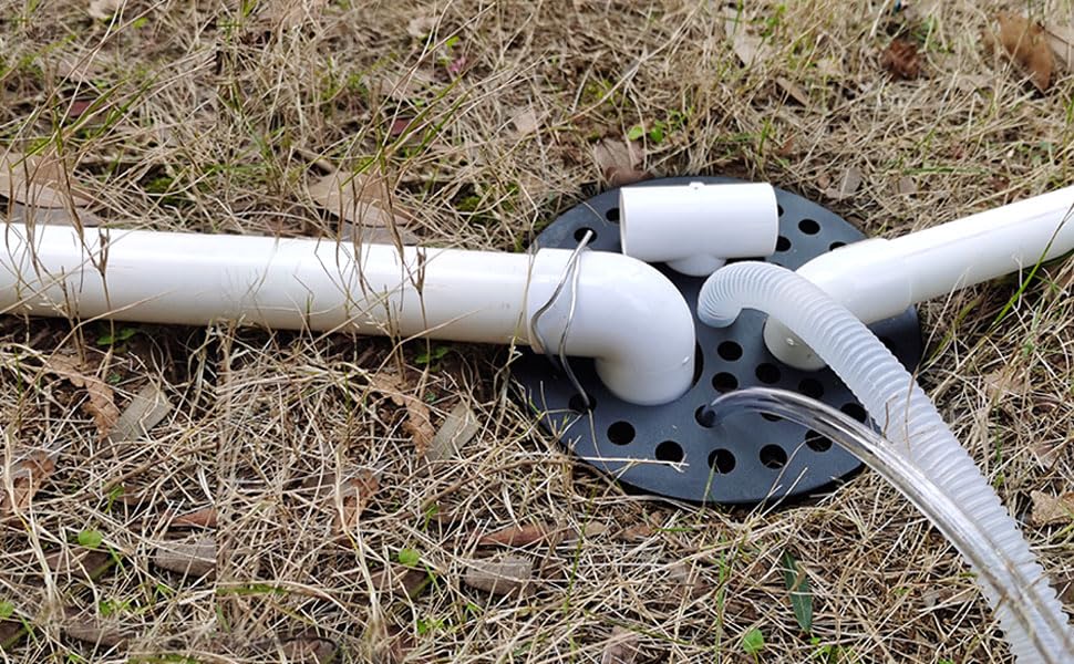 Baudelun drain cover easy-install design compatible with standard fittings