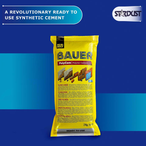 Bauer Instant Polymer Cement ready-to-use tube for fast crack repair.
