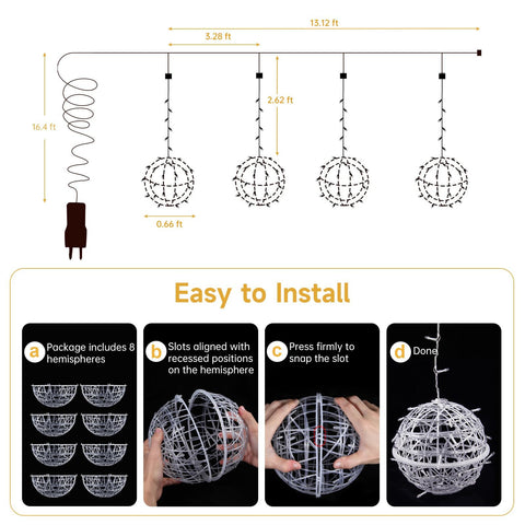 Baung memory and timer simplify schedule-based lighting for holidays and events.